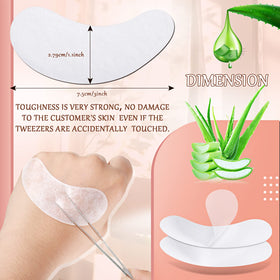 Shihanee individually wrapped eye gel pads ensure hygienic lash sessions.