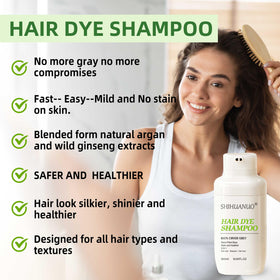 SHIHUANUO beard-darkening option for quick grooming needs.