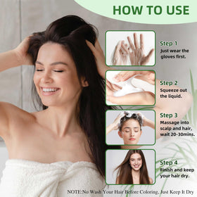 SHIHUANUO hair dye shampoo can be used on beards for subtle darkening.