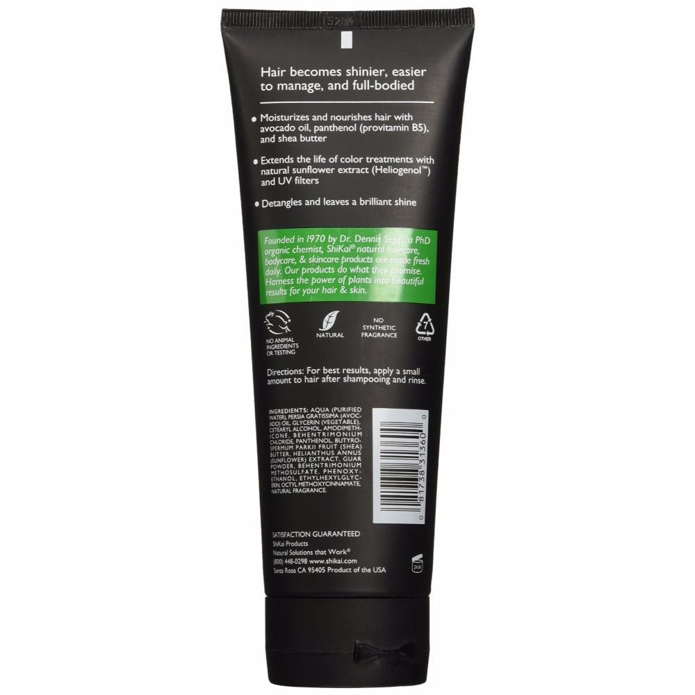 ShiKai Color Reflect Daily Conditioner bottle closeup for moisture and shine.