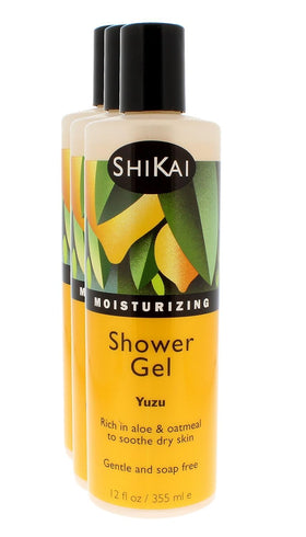 ShiKai Daily Moisturizing Shower Gel Yuzu bottle showing gentle cleansing and hydration.