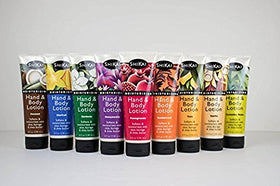 ShiKai Gardenia Lotion ingredients including aloe, vitamin E, and shea butter for moisture.
