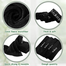 Shimeyao 13x13 inch microfiber towels deliver quick-dry cleansing.