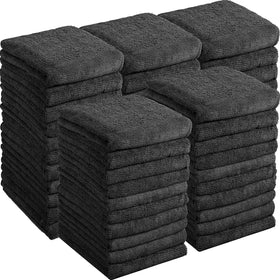 Shimeyao bleach-proof towels 40-pack folded, quick-drying for barbers.