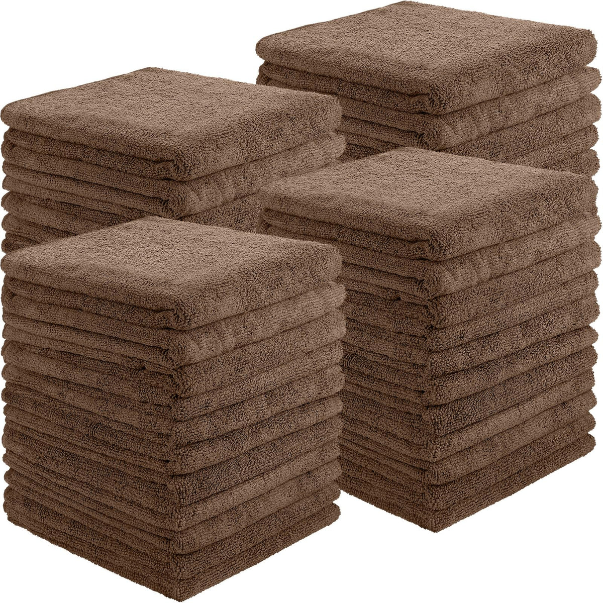 Shimeyao bleach-proof brown microfiber salon towel for quick drying.