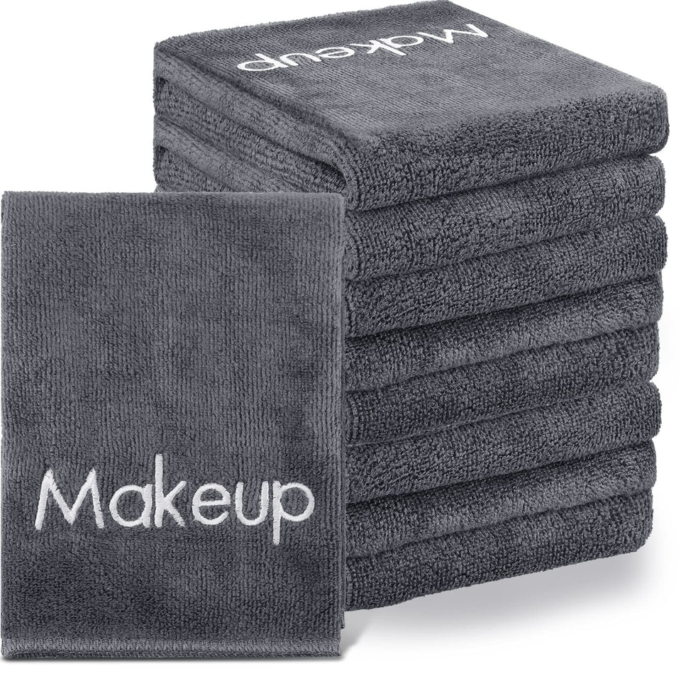 Shimeyao makeup towels with embroidery design for gentle daily cleansing.