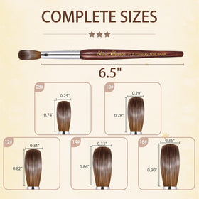 Shine Chance oval brush ideal for large areas and fine line carving.