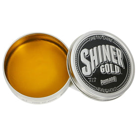 Shiner Gold Pomade pack of 3 4oz cans for versatile styling options