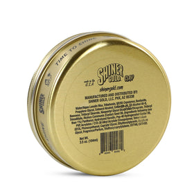 Shiner Gold Pomade pack of three showcases versatile styling options.