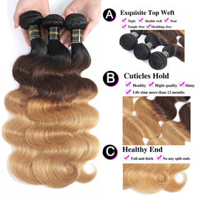 Lace closure close-up showing handmade 4x4 parting for seamless blend.