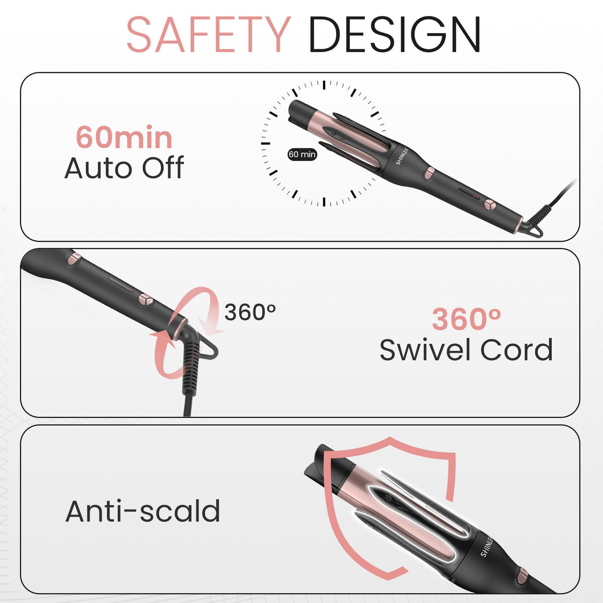 SHINLEA dual voltage for travel anywhere