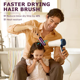 SHINLEA ergonomic handle for comfortable detangling sessions