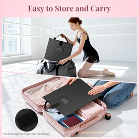 Shinowa travel-friendly mirror fits compact spaces in tents, RVs, and cars.