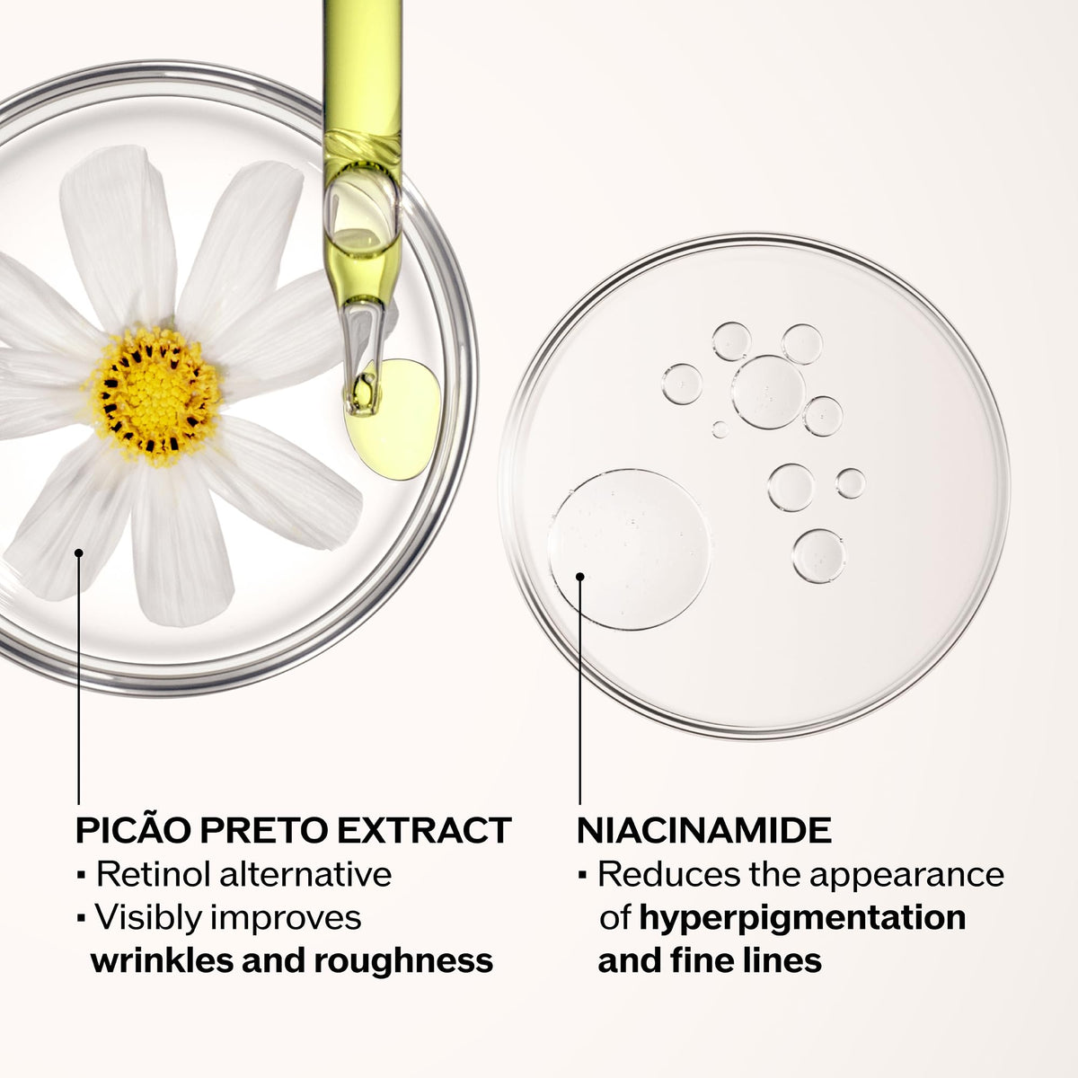 Face application with pearl sized amount on cheeks and forehead