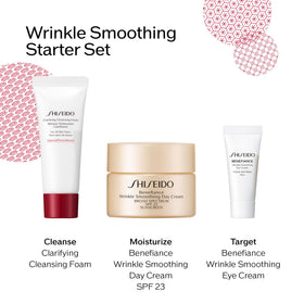 Shiseido Benefiance Eye Cream close-up, wrinkle smoothing and brightening potential.