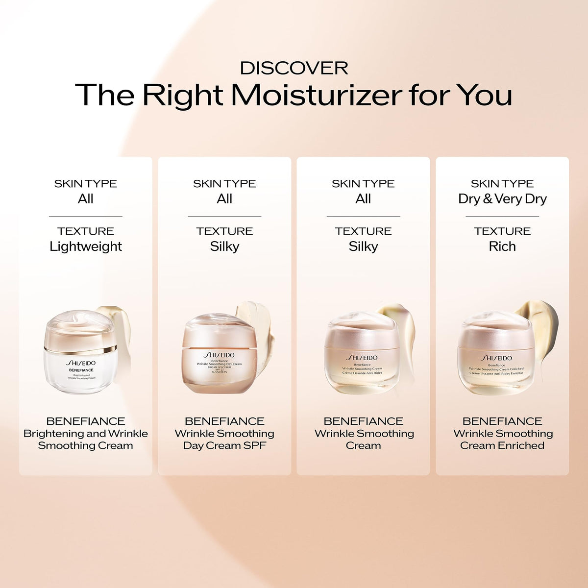 After application, subtle glow and refreshed complexion