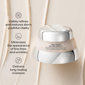 Morning and evening routine with Shiseido Bio-Performance Advanced Revitalizing Cream