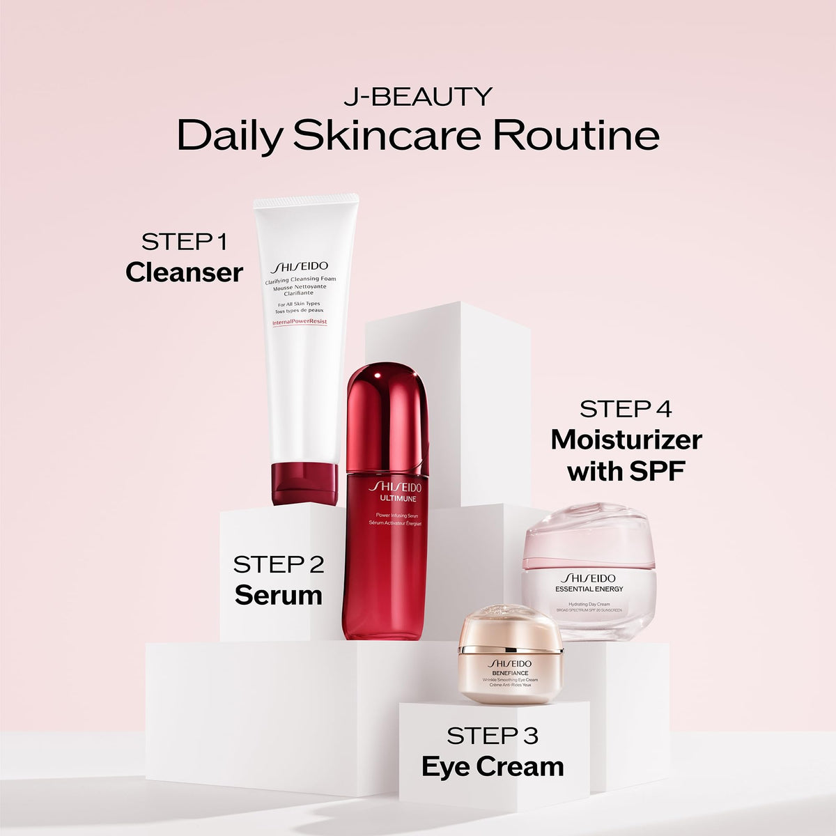 Shiseido Essential Energy Day Cream applied on skin gives a dewy look