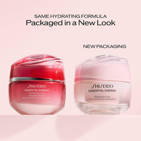 Pump dispense of Shiseido Essential Energy Day Cream SPF 20