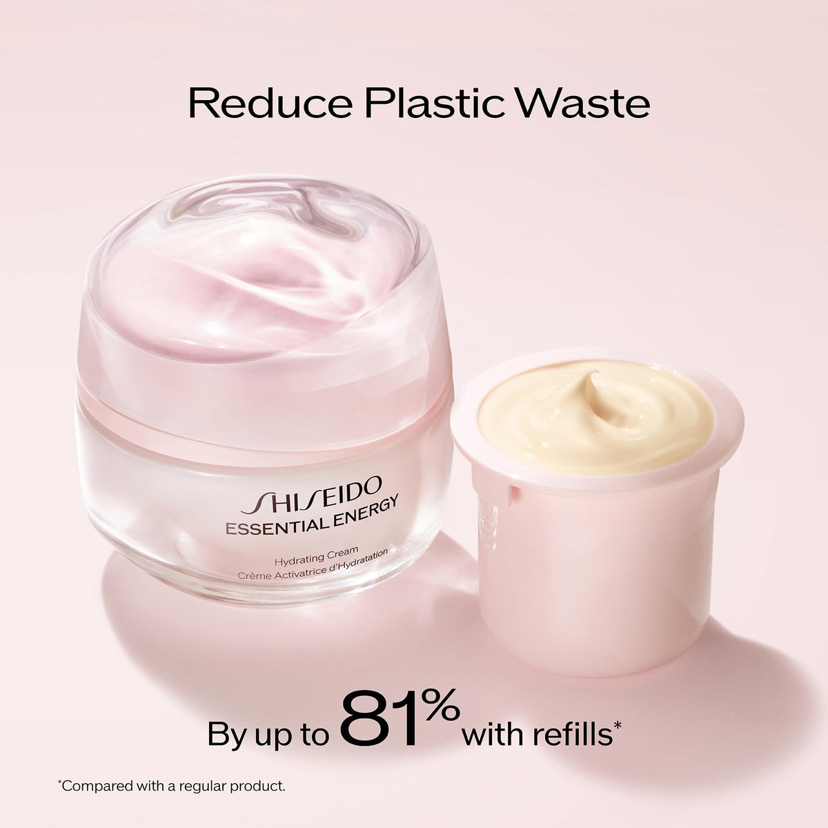 Ingredient-focused shot featuring ginseng and hyaluronic acid for hydrated skin.
