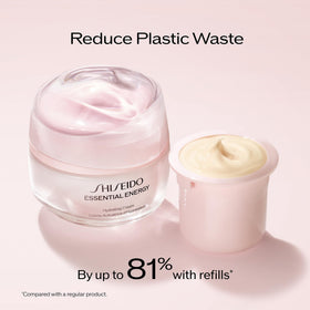 Ingredient-focused shot featuring ginseng and hyaluronic acid for hydrated skin.
