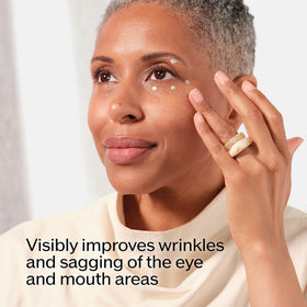 Shiseido Future Solution LX ingredients image showcases Sakura and Peach Leaf supporting elastin