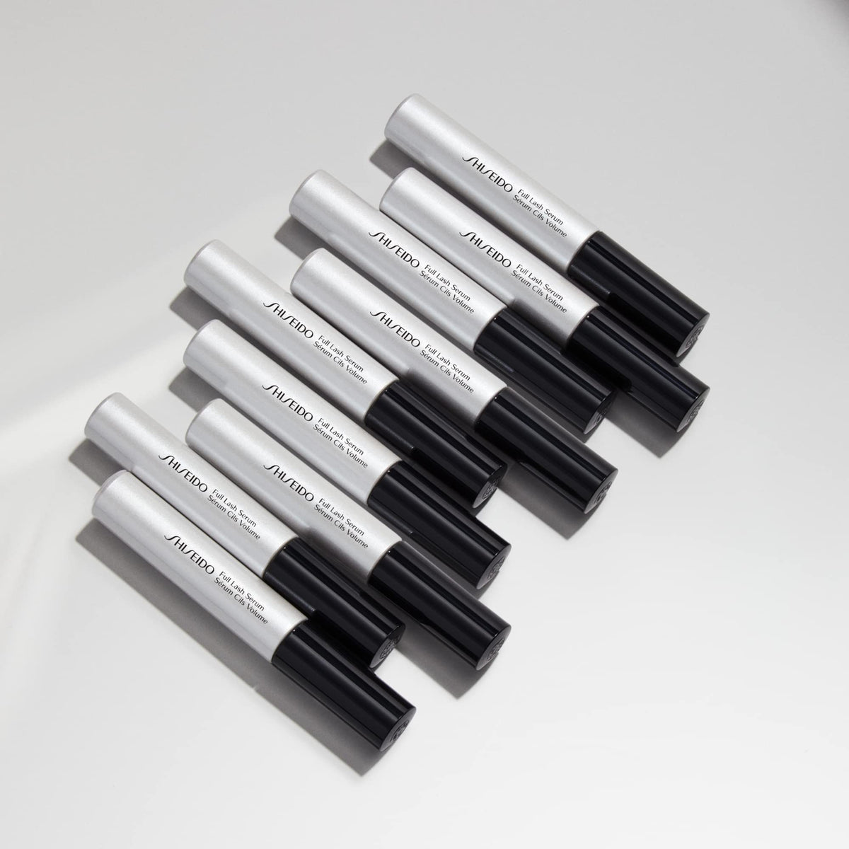 Shiseido lash and brow serum in-use image suggests daily routine integration