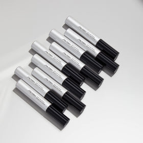 Shiseido lash and brow serum in-use image suggests daily routine integration