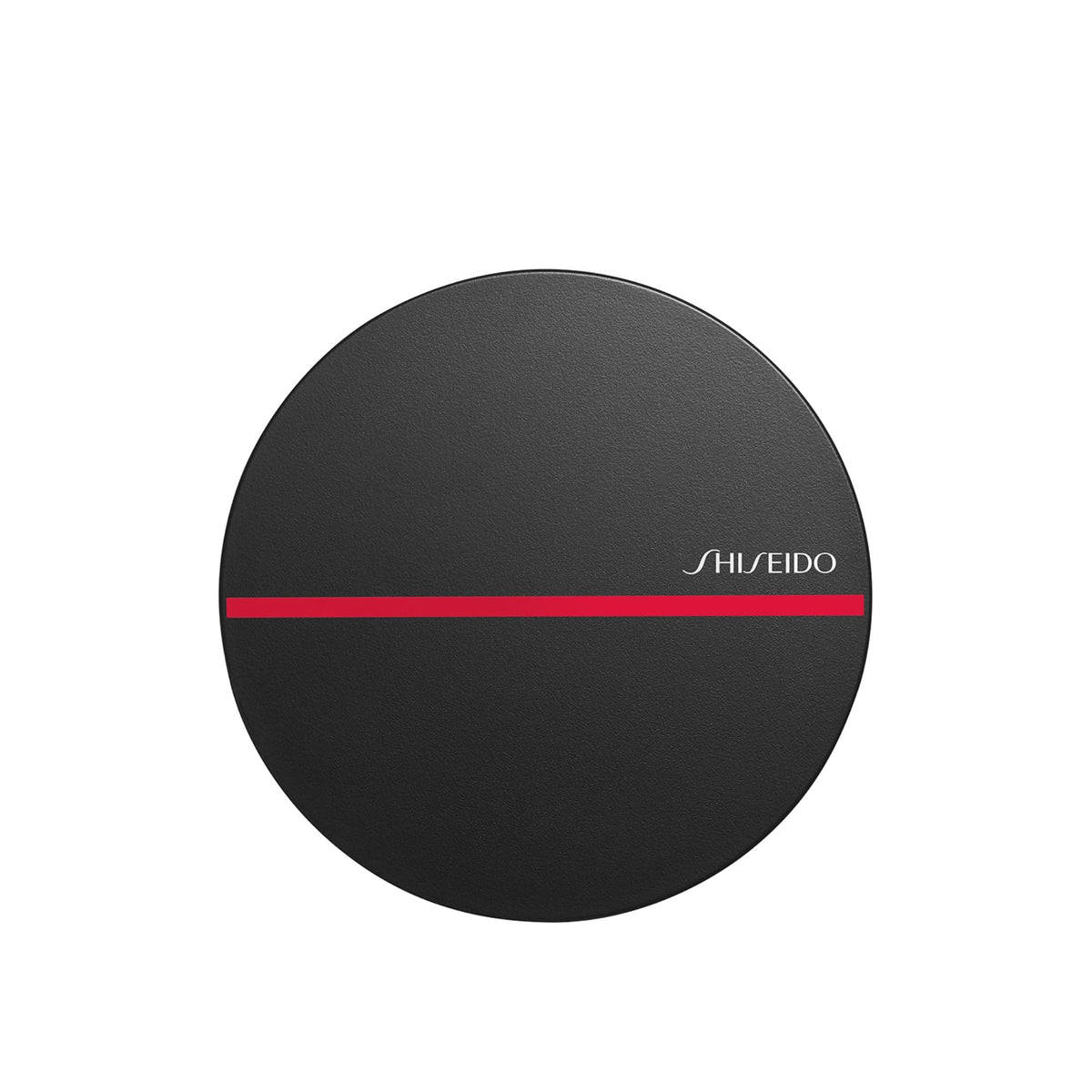 Shiseido Synchro Skin Powder swatch on skin demonstrates invisible coverage