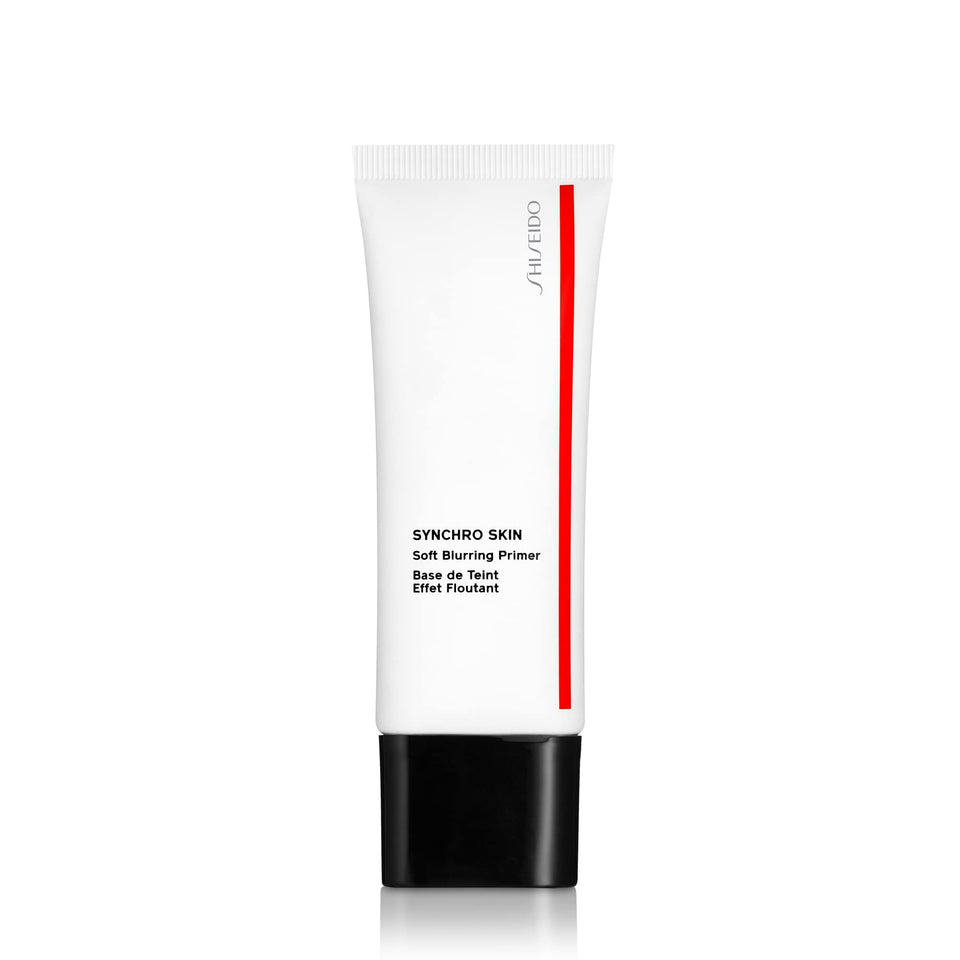 Shiseido Synchro Skin Soft Blurring Primer bottle offers oil control and 8-hour hydration