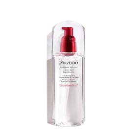 Shiseido Treatment Softener bottle close-up for balanced, refreshed skin.