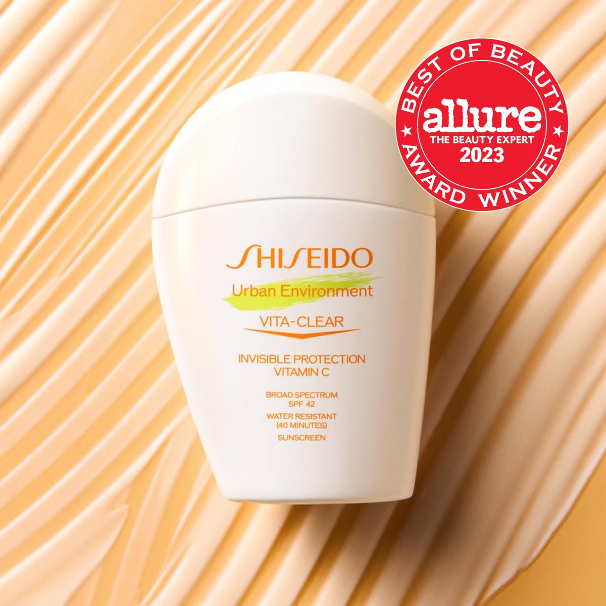 Packaging close up showing lightweight water gel in oil texture for quick absorption