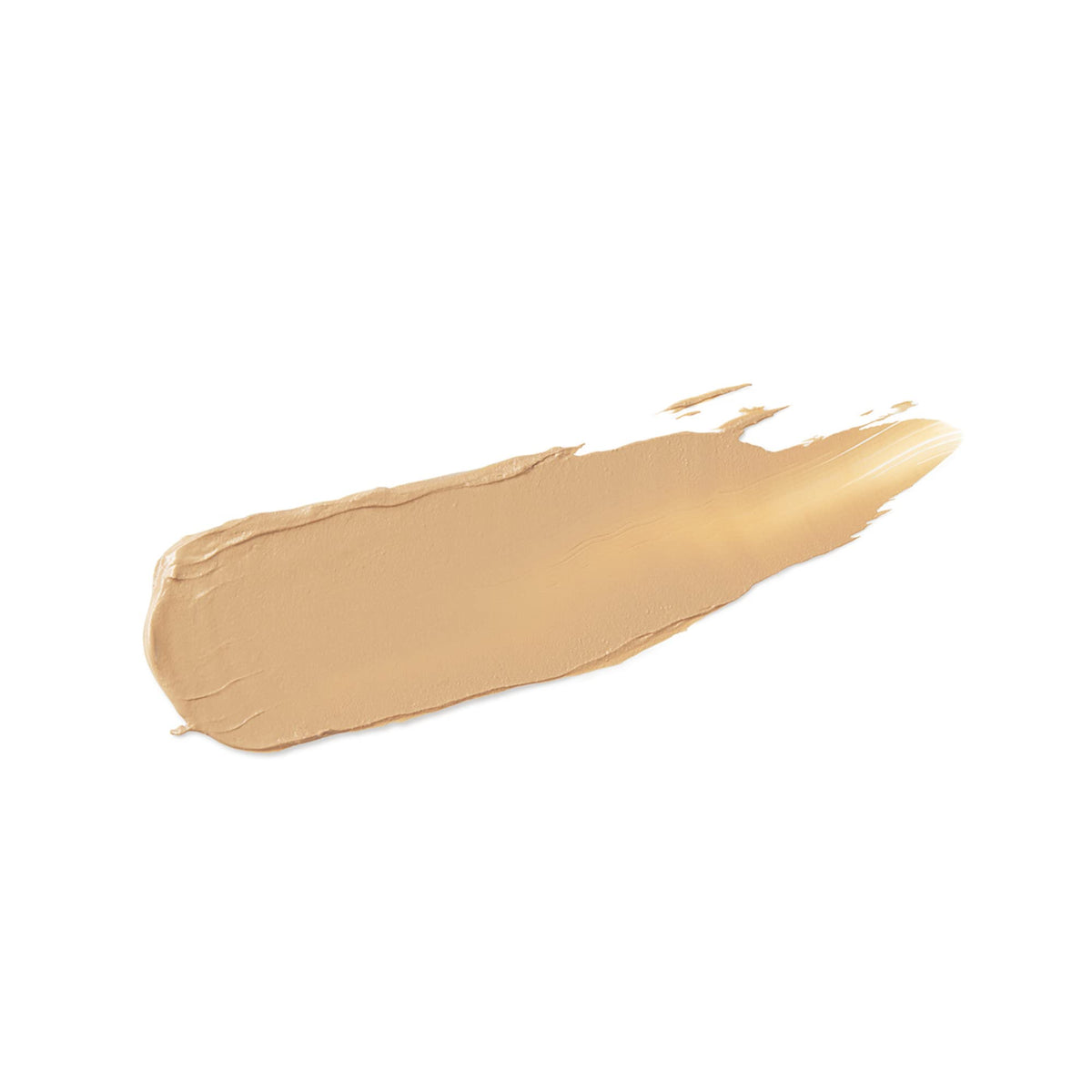 Shiseido UV Protective Stick Foundation application swatch highlights smooth coverage and oil control.