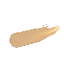 Shiseido UV Protective Stick Foundation application swatch highlights smooth coverage and oil control.