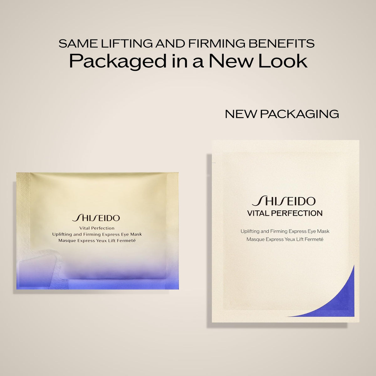 Shiseido Vital-Perfection Matsu-Pro-Sculpt formula helps reduce under-eye bags.