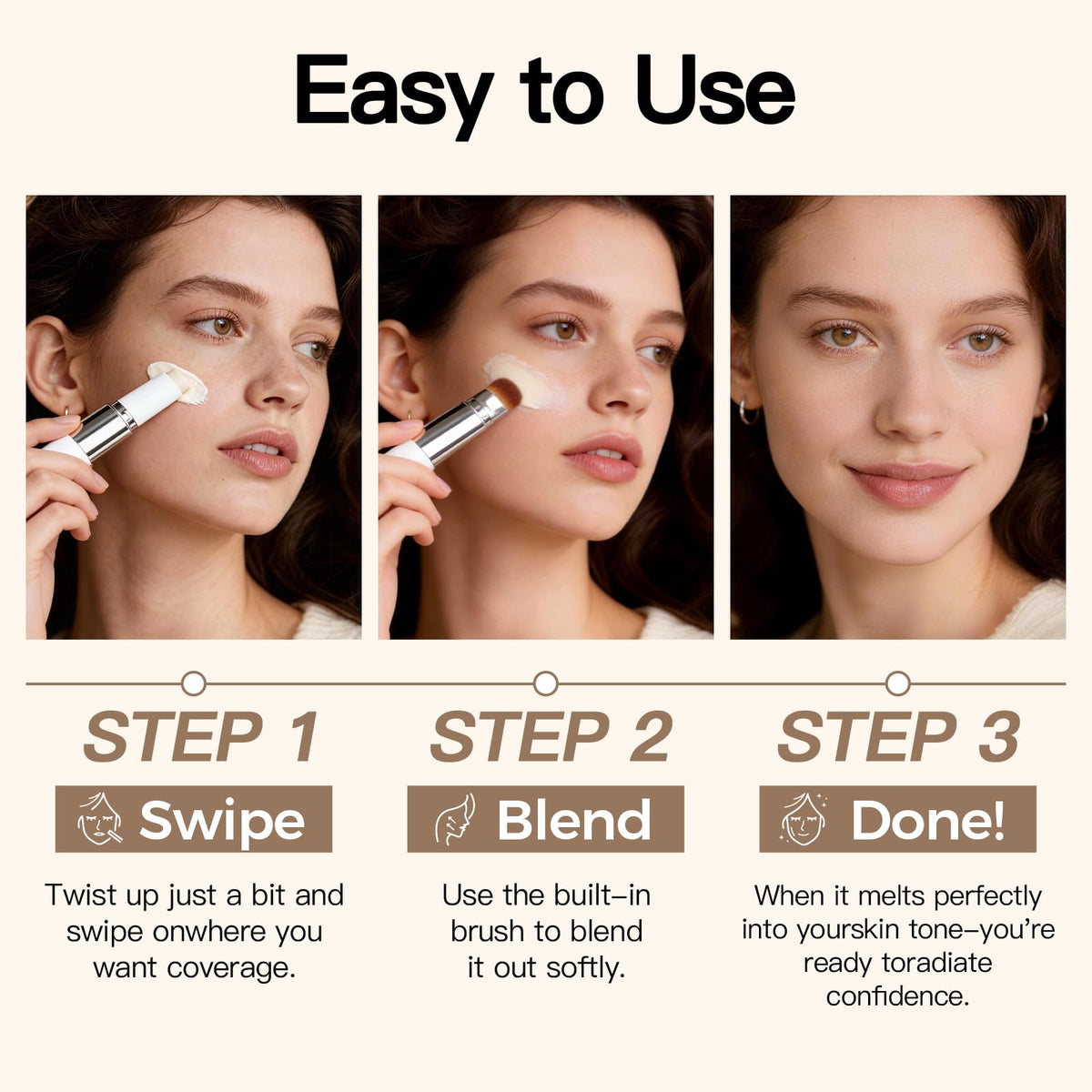 SHLLON hydrating base with Niacinamide and Collagen for daily wear