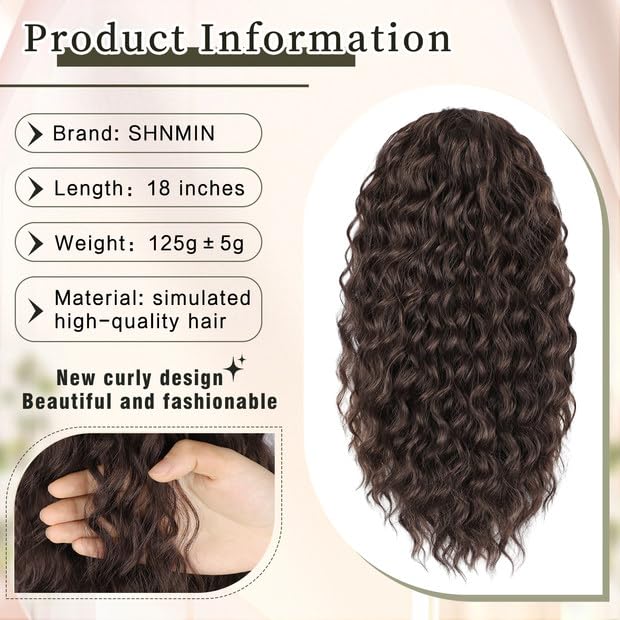 SHNMIN easy-to-wear design enables quick hairstyling.