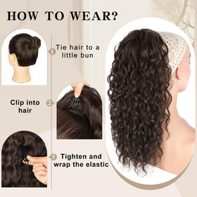 SHNMIN yaki-textured look blends naturally with your hair.