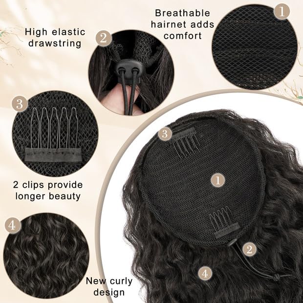 SHNMIN wedding-ready ponytail adds elegant volume