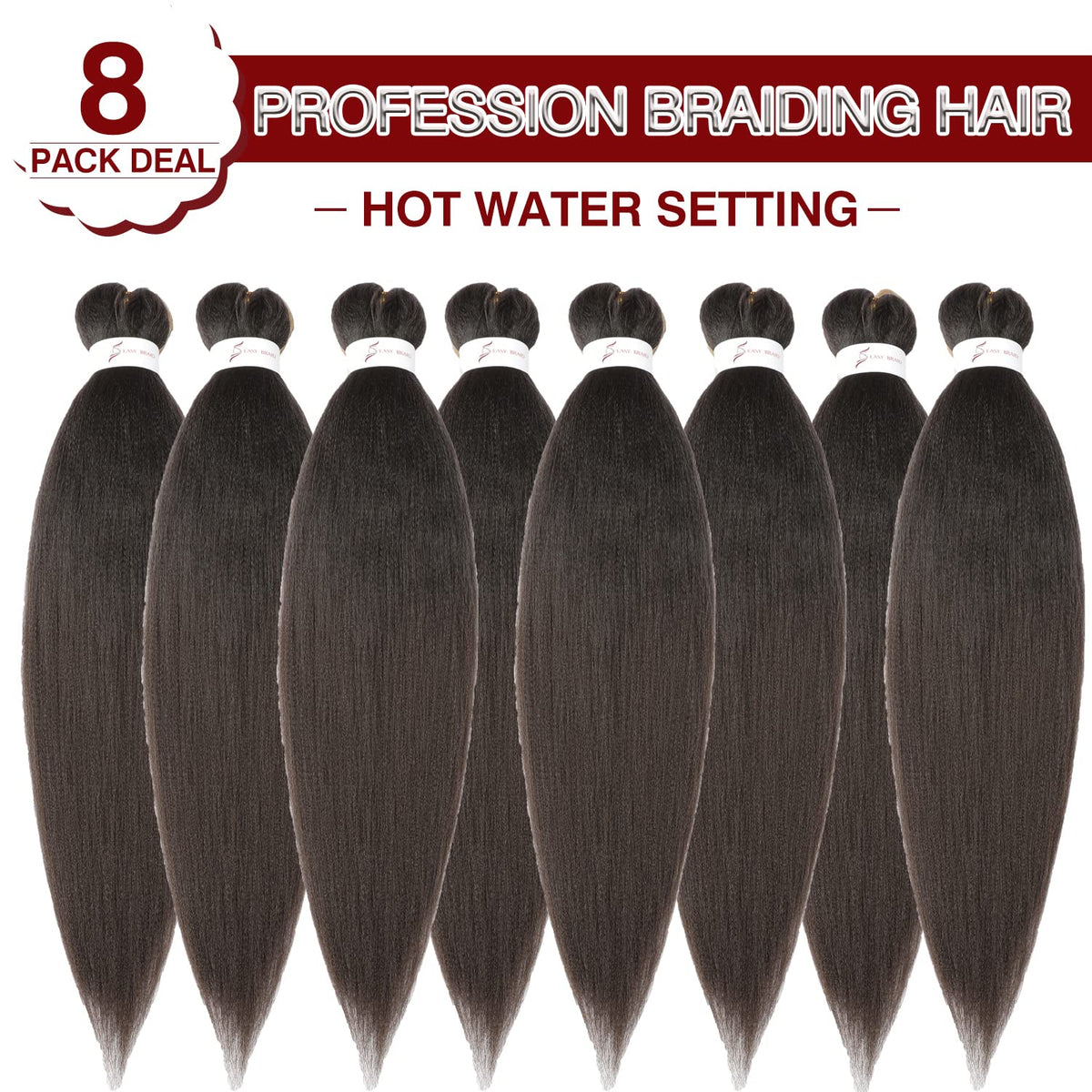 ShowCoco easy-installation braiding hair saves braid time.