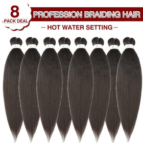 ShowCoco easy-installation braiding hair saves braid time.