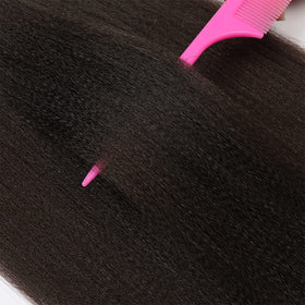 ShowCoco natural-look braiding hair delivers a realistic finish.