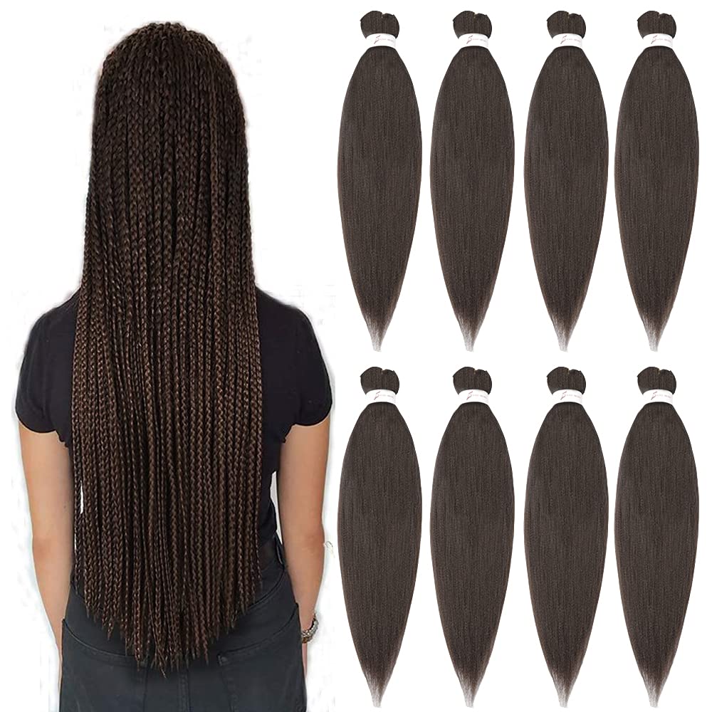 ShowCoco pre-stretched braiding hair enables fast, easy installation.