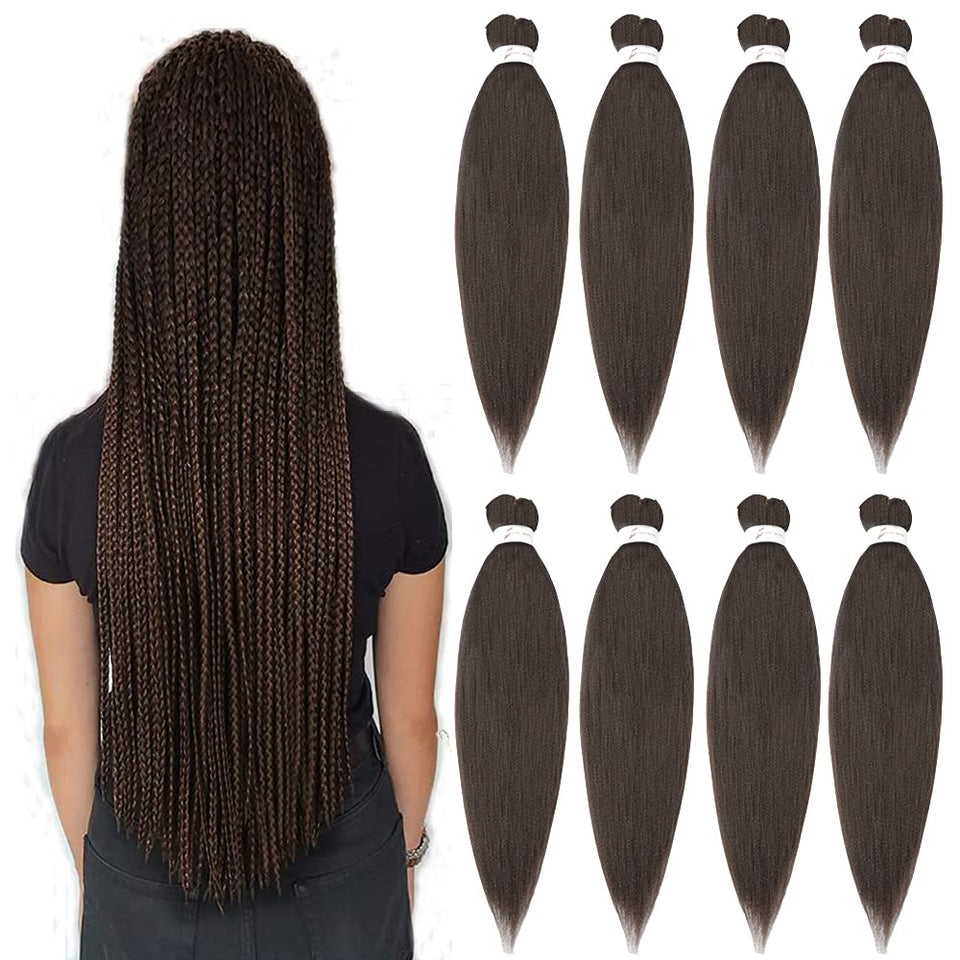 ShowCoco pre-stretched braiding hair enables fast, easy installation.