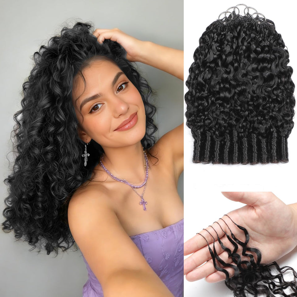 ShowCoco Miracle Knots Burmese curly bundle for a natural seamless everyday look