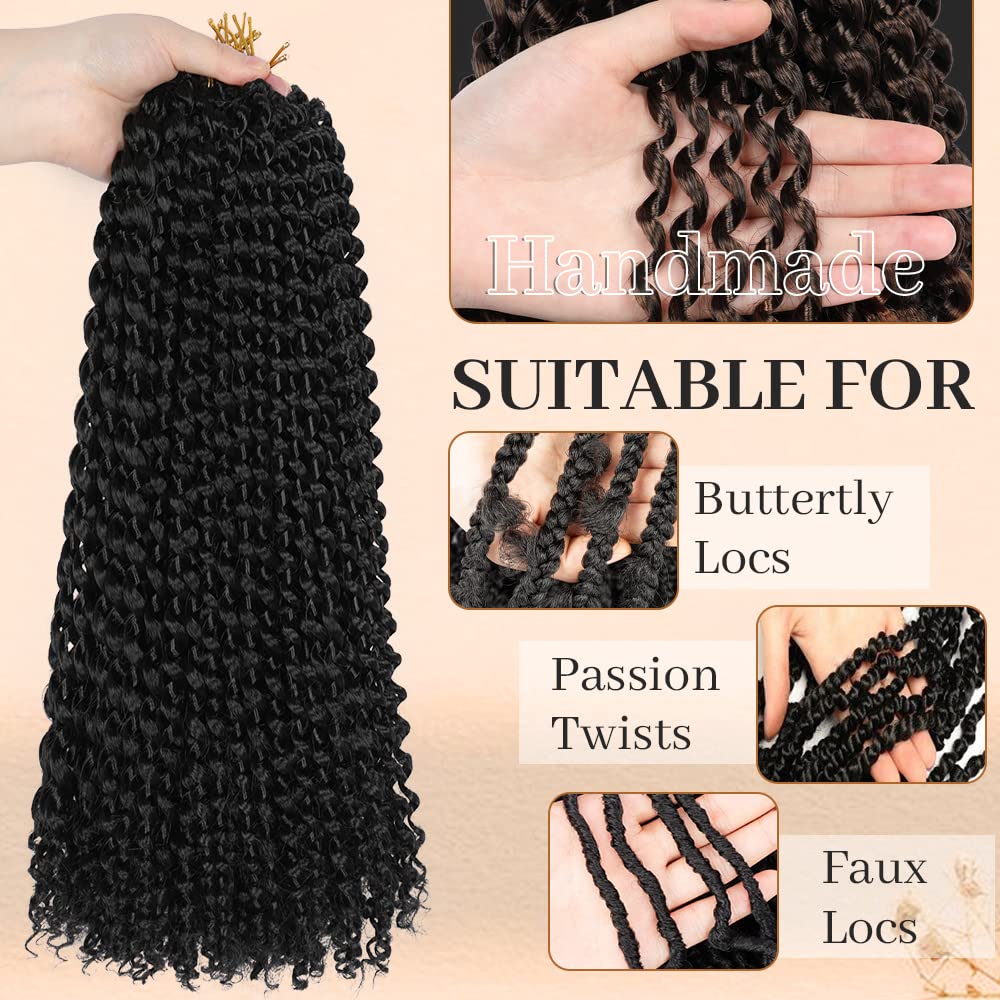 ShowCoco Passion Twist 22in hair extension pack includes everything you need
