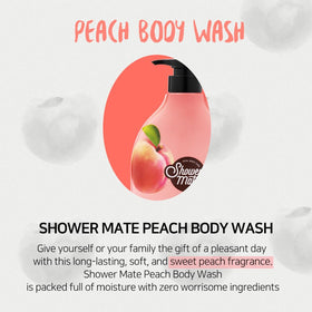 SHOWERMATE Citron Yuja bottle delivers bright citrus vitality for a refreshing shower.