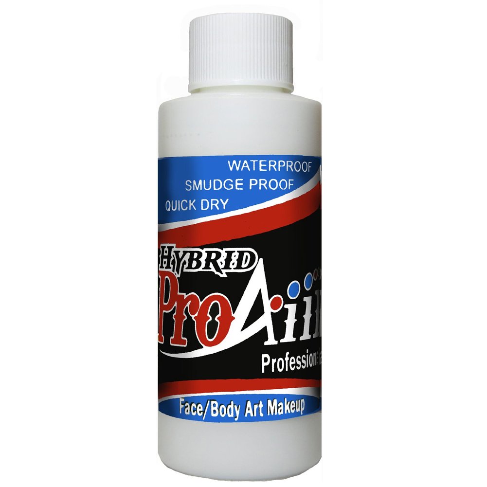 ShowOffs ProAiir bottle pour white; durable color for performance looks