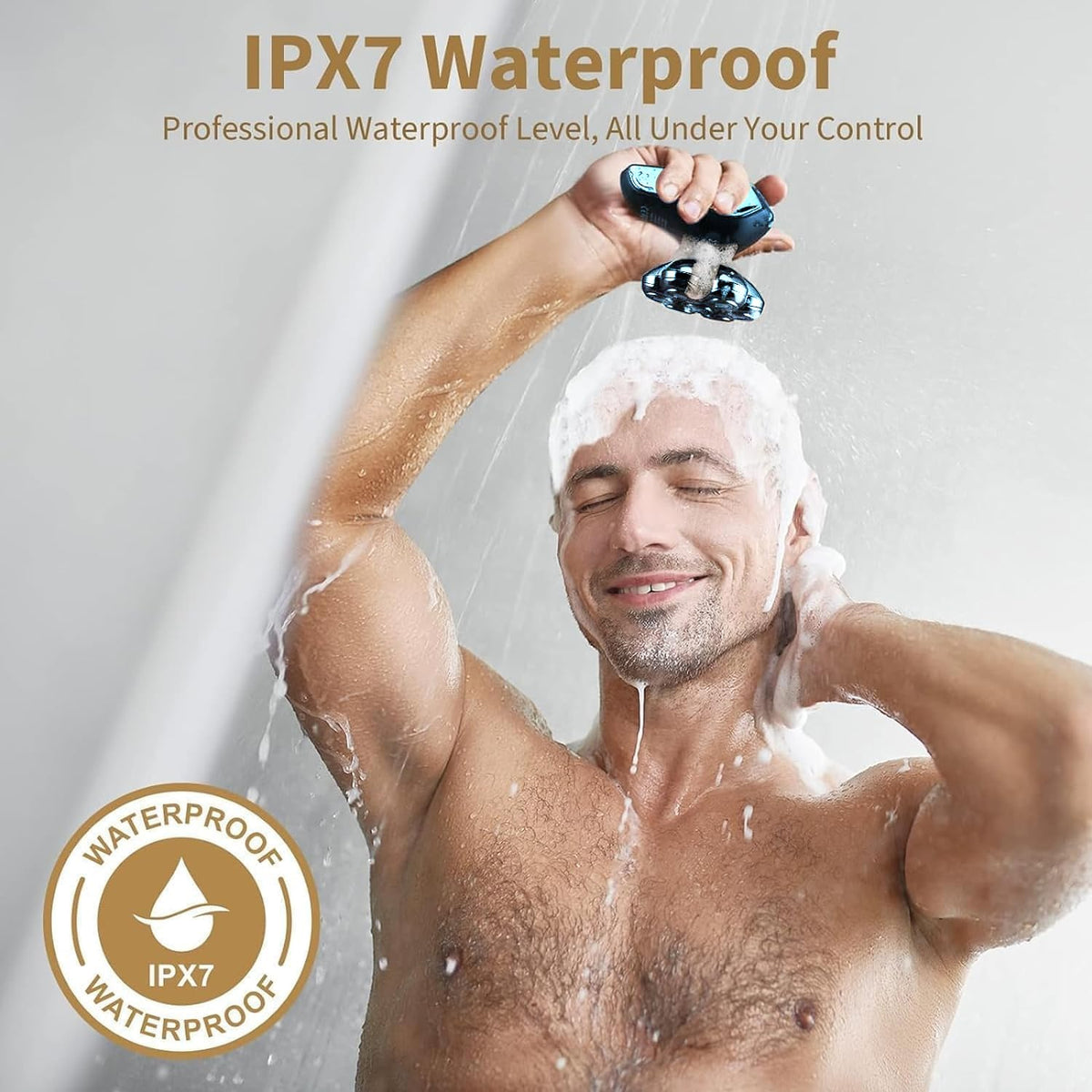 SHPAVVER detachable head for easy deep-cleaning after every shave