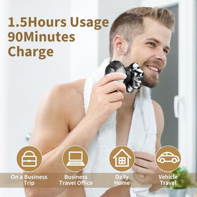 SHPAVVER wet dry shaving provides flexible routine options